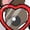 AC-Heather Grey, variant on Boston Terrier Valentine Heart Boys or Girls Long Sleeve Toddler T-Shirt