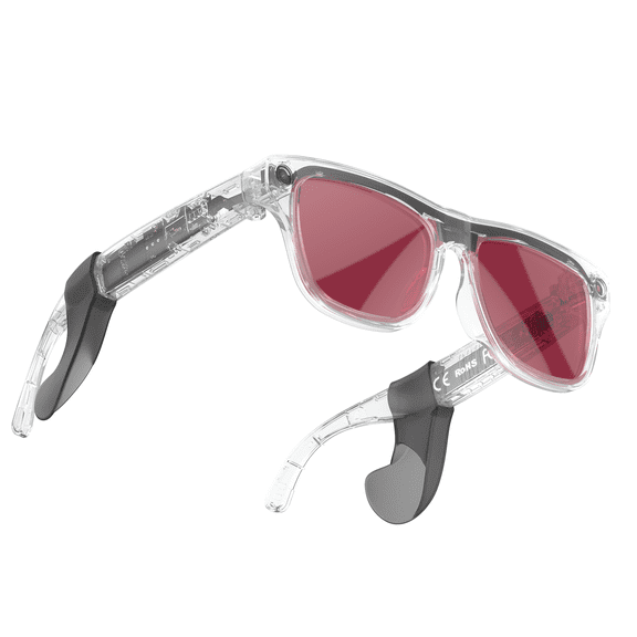 AI Smart Glasses 8MP Camera With Image Stabilization Translation 2GB