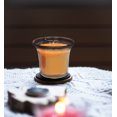 thumbnail image 4 of Hyoola, 12 Hour Clear Cup - Winter Orange - Scented Votive Candles - Orange (4 Pack), 4 of 5