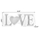 thumbnail image 5 of DIY molde de letras de silicona adorno hecho a mano molde de palabras en inglés decoración de la habitación del hogar, AMOR seitruly HA001534-01, 5 of 6