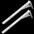 thumbnail image 2 of Soporte de Estante de Montaje en Pared Plegable Perfecl Pintura Blanca Talla 4, 2 of 8