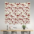 thumbnail image 2 of Yiaed Mushroom Print Tapestry for Bedroom,Tapestry Wall Tapestries, Tapestry Aesthetic for Living Room Dorm Room 51" X 60", 2 of 6