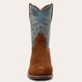 thumbnail image 3 of Men's Stetson Weston Leather Boots Handcrafted Roper Toe Brown, 3 of 7