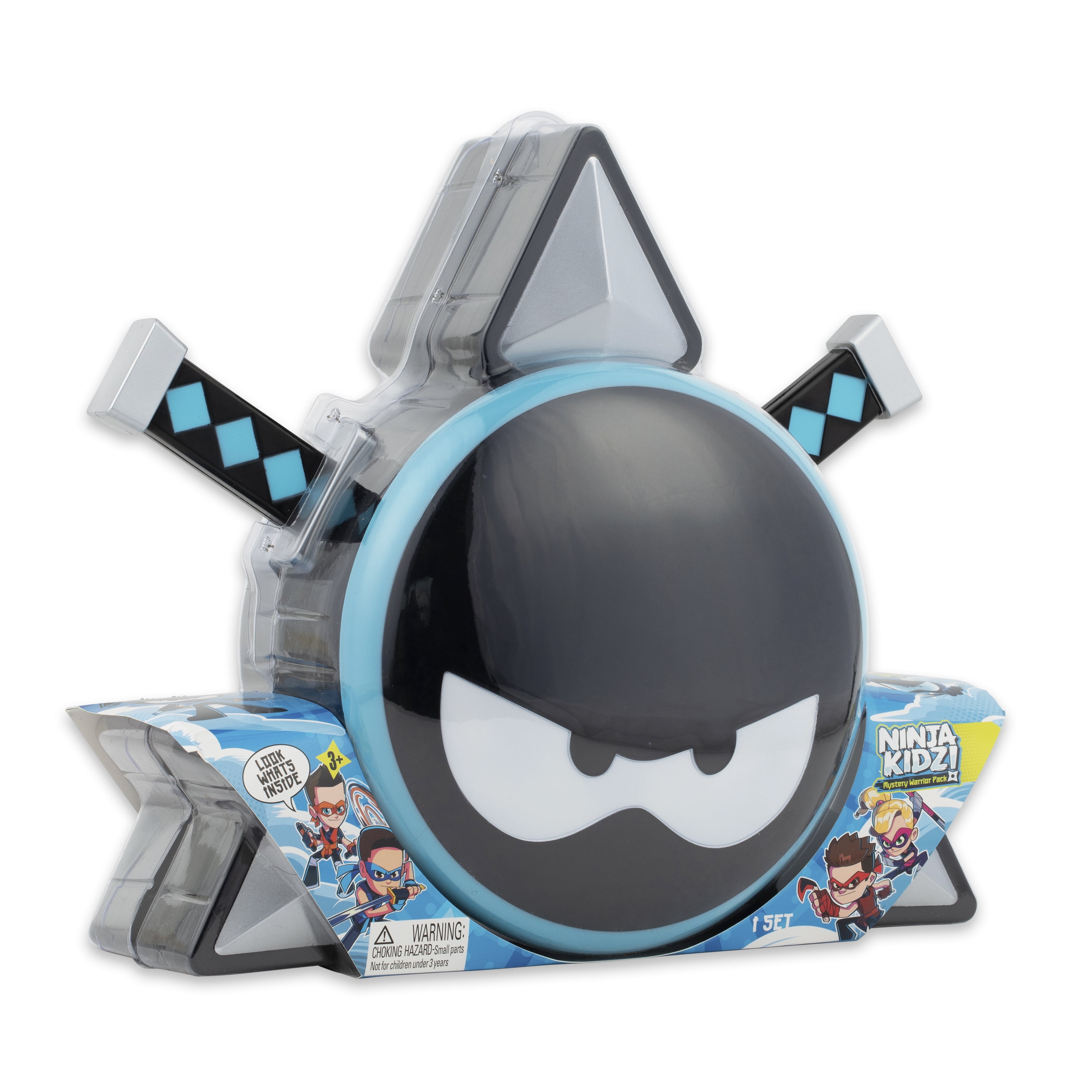 Ninja Kidz Mystery Warrior pack Official Brand Merchandise Toys and Figures for Ages 3 and up