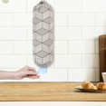 thumbnail image 7 of Wall Mount Plastic Bag Holder – Grocery Bag Organizer & Dispenser w/ Elastic Opening | Pull One Bag at a Time, No More Messy Clutter | Machine Washable Fabric, Reinforced Stitching, 7 of 7