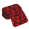 thumbnail image 4 of Sikiie Red Skulls 3 Print Flip Double-layer Pencil Case, All-purpose Stationery Bag for Study and Office, Zipper Design, Unisex, 4 of 7