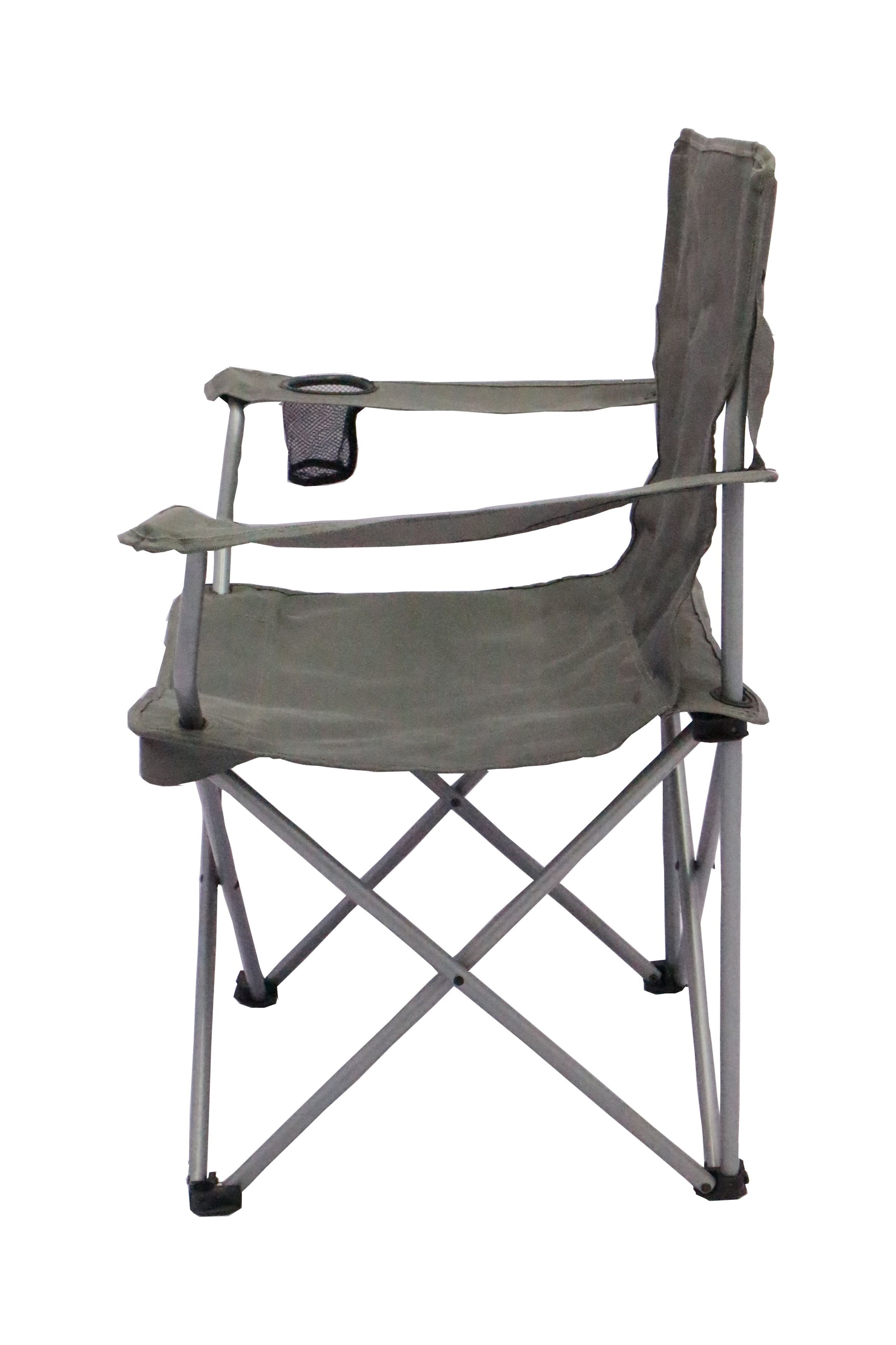 Ozark Trail Classic Folding Camp Chairs, with Mesh Cup Holder,Set of 4, 32.10 x 19.10 x 32.10 Inches - image 3 of 10