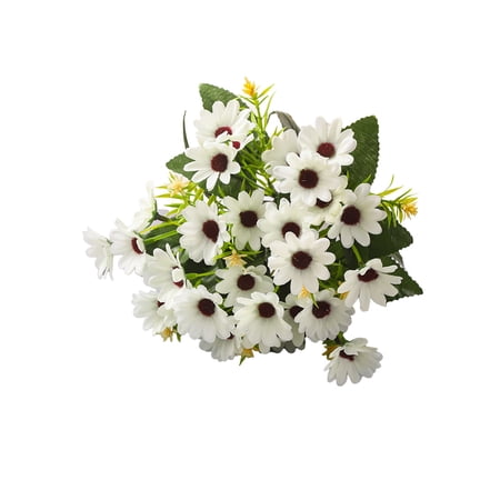 YiJuHui Artificial Flowers for Wedding Decorations 30cm Realistic Plastic Chrysanthemum Daisy Floral Arrangements Multicolor Centerpieces for Home Living Room Office Party Decor