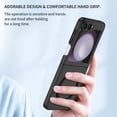 thumbnail image 4 of Dteck for Samsung Galaxy Z Flip 6 Case with Powerful Magnet, Solid Color PC Hard Protective Z Flip 6 Case Compatible with MagSafe Wireless Charger Anti-Scratch Shockproof Phone Case for Galaxy Z Black, 4 of 7