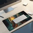 thumbnail image 5 of Joker Harley Quinn Mouse Pad Extended Gaming No-sliped Large Desk Mat Stitched Edge Keyboard Mat Mousepad, 5 of 7