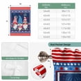 thumbnail image 6 of Independence Day Tie Up Curtains for Windows, Adjustable Balloon Window Shades, Patriotic Gnomes USA Flag Firework Kitchen Window Treatments Farmhouse Short Curtains with Rod Pocket 42"x45", 6 of 8