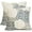 Blue White Dots, variant on Light Blue Cream Pillow Covers 12x20 Set of 2 Boho Design Polka Dot Throw Pillows Modern Brush Strokes Print Decorative Outdoor Pillowcase Lumbar Cushion Cover Linen Pillow Case for Sofa Couch Bed