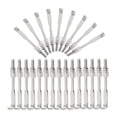 thumbnail image 3 of STARTIST 24 Pack Chrome Flat Banjo Hooks, Including Nuts for Modern Or Traditional Banjos, 3 of 9