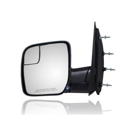 Door Mirror - Cooling Direct Fit/For AC2Z17683BA 10-14 Ford Econoline - Manual, Left Hand Driver, Sail Type
