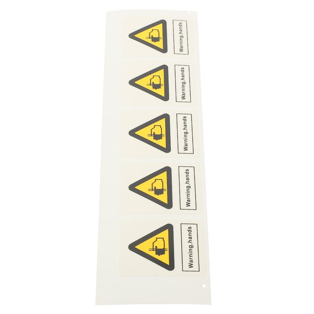AURARMLET 5Ud Etiquetas Adhesivas De Seguridad Para Equipos Con Alta Adhesión Y Durabilidad