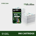 thumbnail image 3 of 910XL Ink Cartridges Compatible for 910 910XL Combo Pack for OfficeJet Pro 8020 8025 8028 8035 8010 8022 8015 8018 Printer (3 Pack, Cyan, Magenta, Yellow), 3 of 6