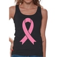 thumbnail image 1 of Awkward Styles Cancer Awareness Tanks for Womens Support Clothing Collection Pink Ribbon Breast Cancer Awareness Ladies Tank Top Pink Ribbon Sleeveless Shirt, 1 of 4