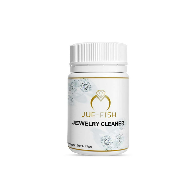 Jewelry Cleaner Liquid, Jewelry Cleaning Agent Jewelry Metal Cleaning  Solution – Restores Shine and Brilliance to Diamond Necklace 