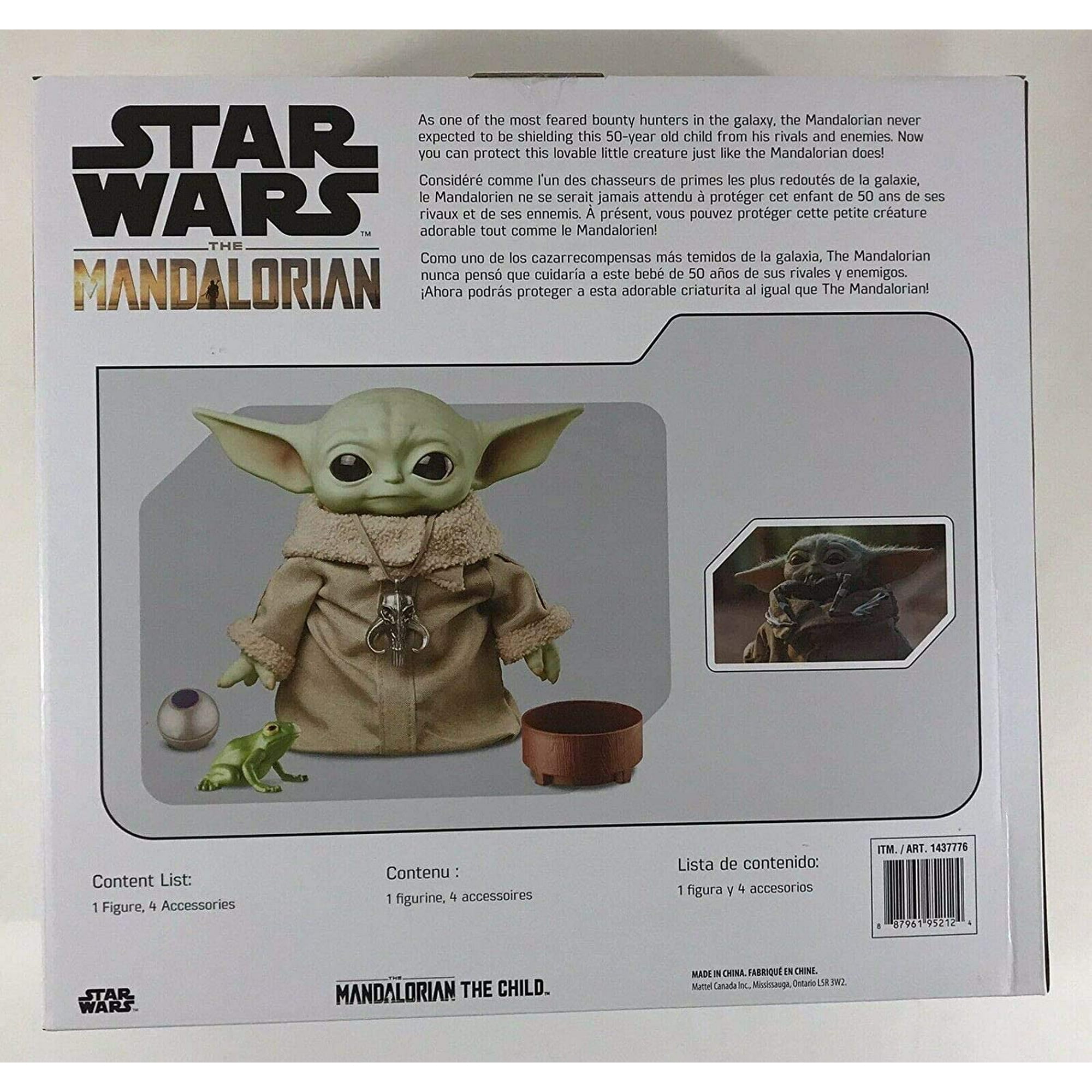 STAR WARS MANDALORIAN THE CHILD /大型 Hasbro Star Wars The Mandalorian The Child Grogu Animatronic