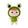 thumbnail image 4 of GUOOL Crochet Doll Set for Beginners, DIY Crochet Doll Set, Decorative Crochet Starter Frog, 4 of 9