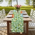 thumbnail image 4 of Table Runners 72 Inches Long Dress Scarves, St. Patrick's Day Farmhouse Kitchen Table Runner, Coffee Tablerunners, Lucky Shamrocks Spring Country Leaves 16x72 Inch, 4 of 9