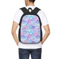 thumbnail image 5 of Balery Watercolor Sea Shells 1 Backpack for Men and Women - Durable 600D Oxford Cloth -Large Capacity, Water-Resistant School, Travel, and Hiking Bag, 5 of 7