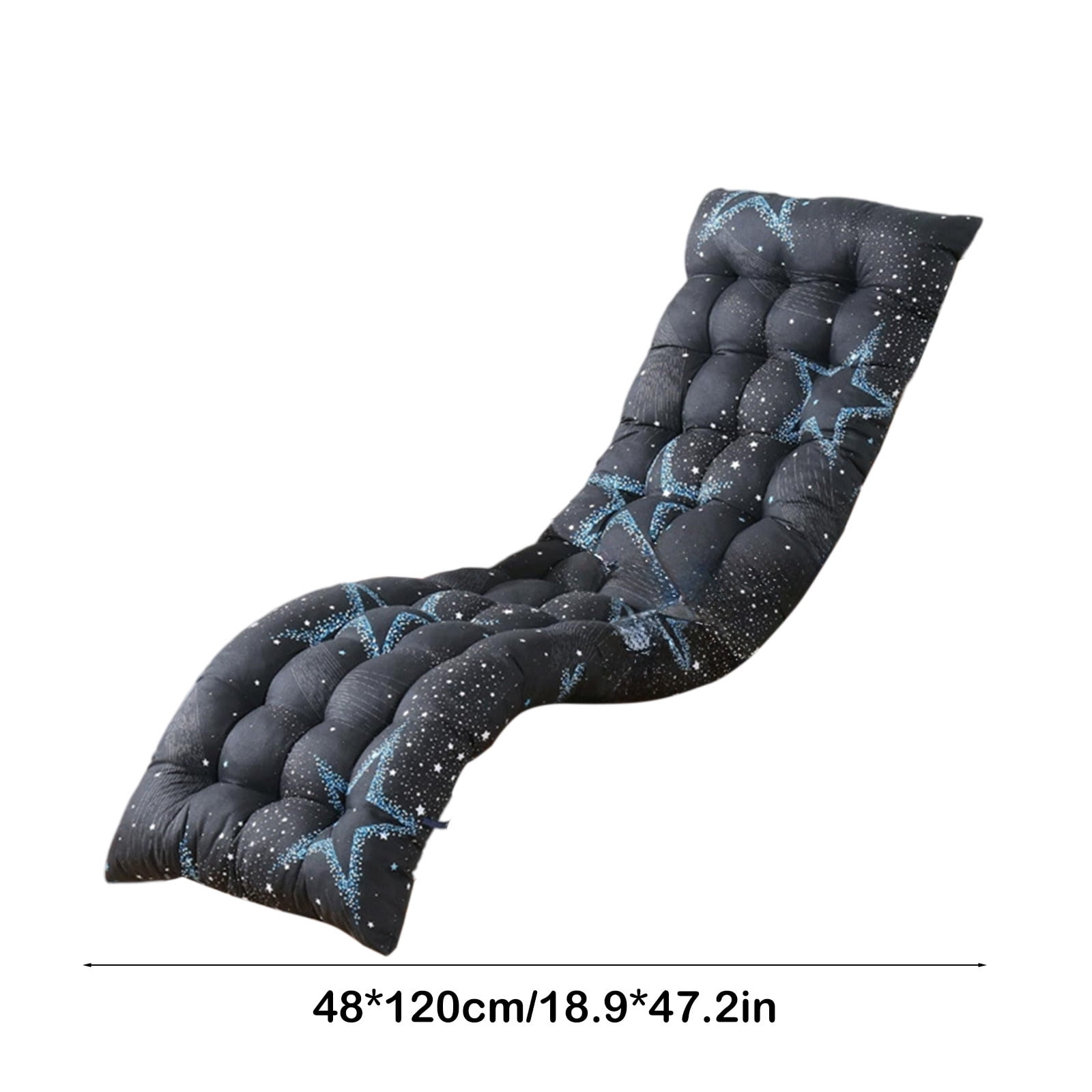 Extra Large Rocking Chair Cushion Thick Chair Pads High Back and Seat Cushion with Ties Outdoor Chaise Lounge Sun Lounger Chair Cushions