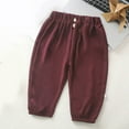 thumbnail image 3 of breaise Toddler Boys Cotton Joggers Pants Hippie Harem Pants Cargo Infant Sweatpants Sweat Long Pants Summer Clothes, 3 of 3