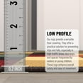 thumbnail image 5 of Ottomanson Non-Slip Kitchen Runner Rug 1'10.5" x 6' – Low Pile Stain Resistant Floor Mat, Checkered Multicolor, 5 of 13