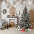 thumbnail image 4 of Cartoon Christmas Tree Skirt 36 Inch Christmas Tree Mat Christmas Decorations Cute Funny Cartoon Pattern for New Year Holiday Fun Party Home Ornaments, 4 of 8