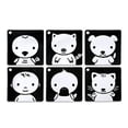 thumbnail image 2 of Genius Babies - Original, High Contrast (Black, White, Red) Flashcards for Baby (5" x 5"), 2 of 10