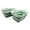 Grey/Dark Sea Green, variant on SAMMART 30L(8 gallon) Collapsible Plastic Laundry Basket-Foldable Pop Up Storage Container/Organizer-Portable Washing Tub-Water capacity: 24L(6.3 gallon)