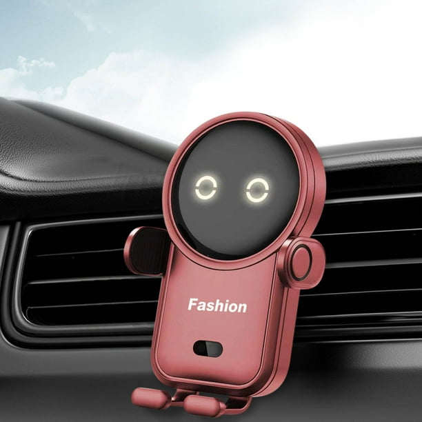 Chargeur de voiture sans fil, support de téléphone de voiture à serrage  automatique avec capteur tactile