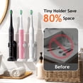 thumbnail image 4 of Fairywill Sonic Electric Toothbrush for Adults, Rechargeable with 6 Dupont Brush Heads, 47000 VPM, 5 Modes, Fast Charge,60-Day Battery, IPX7 Waterproof, Blue, 4 of 10