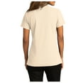 thumbnail image 2 of Womens Short Sleeve Easy Care SuperPro React Polo Shirt Ecru 2XL, 2 of 5