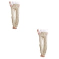 thumbnail image 3 of Minnieouse Manténgase elegante y cómoda con estos pantalones casuales largos para mujer - Pantalón ancho de tela de algodón transpirable que Type1 NO1, 3 of 6