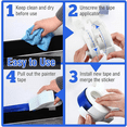 thumbnail image 2 of Masking Paint Tape Applicator, Portable Masking Paint Tape Dispenser Cutter Tightly Seals Tape to Various Surfaces,1 set * masking master, 2 of 8