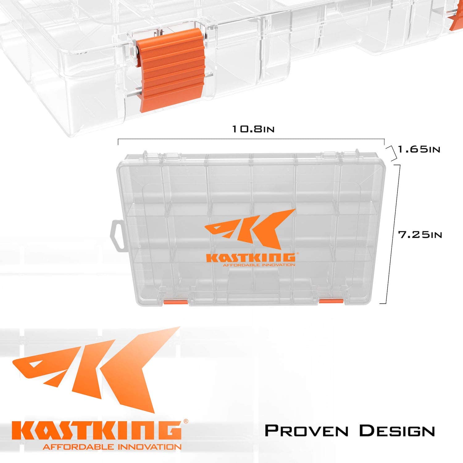 KastKing 3600 Tackle Box Organizer 2-Pack photo 2