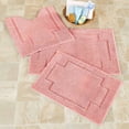 thumbnail image 2 of Collections Etc Elegant Serene 3-Piece Non-Slip Tufted Bath Rug Set, 2 of 4