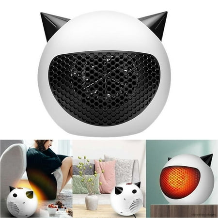 

Electric Portable Heater Fan Warm Heating Air Space Warmer Desk Home Office