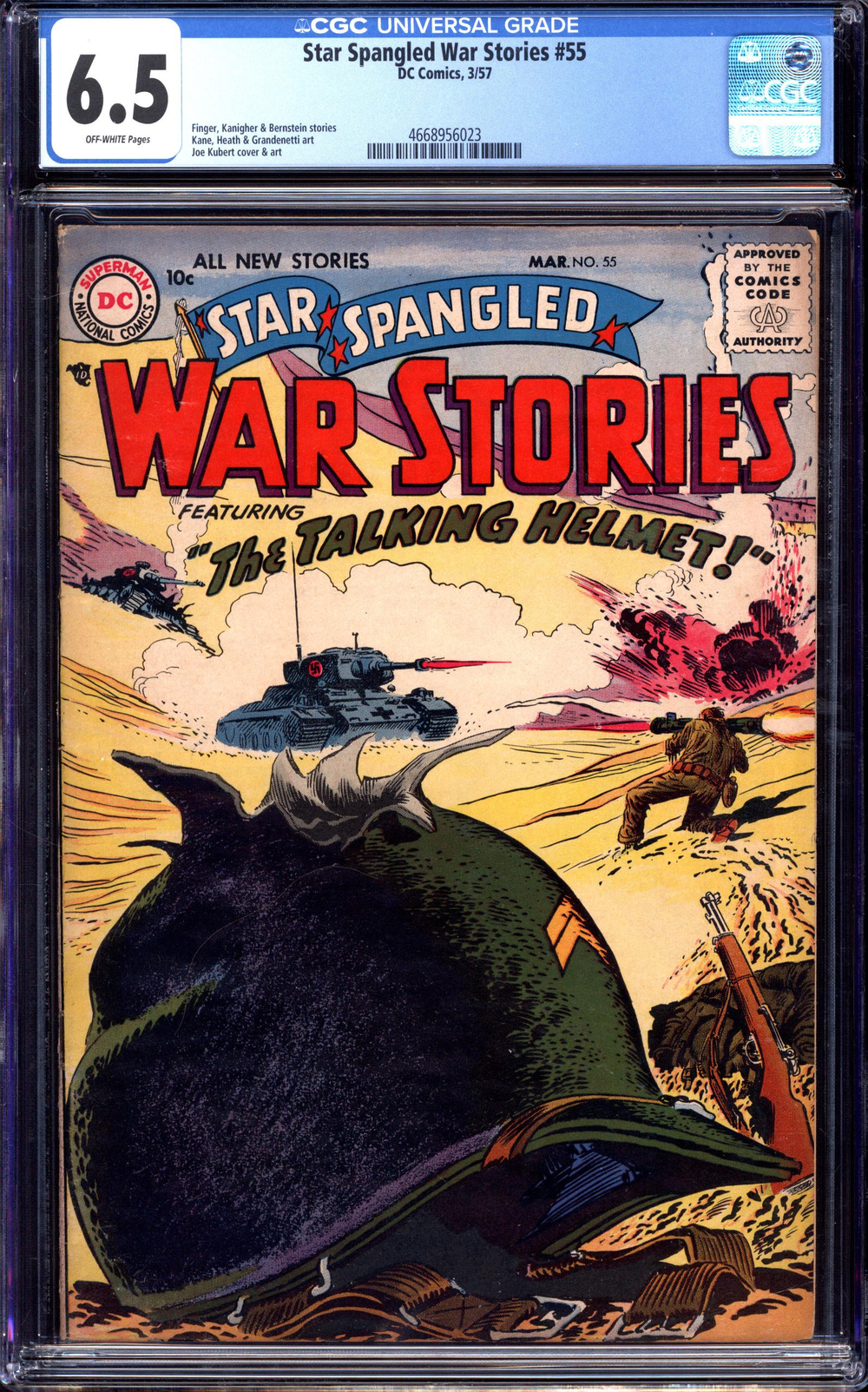 Cover of Star Spangled War Stories #55