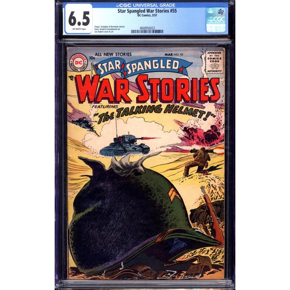 Star Spangled War Stories #55 - CGC 6.5 Comic Book