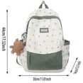 thumbnail image 3 of UJNDER Backpack for School Designer Style Large Capacity Winter Backpack, Version with for College Students Bookbag for Girls Ages 10-18 Grey,One Size, 3 of 5