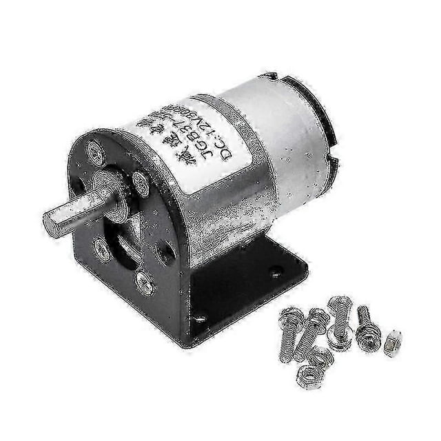 12v 24v High Torque Gear Box Electric Motor (Jgb37 - 520) with 5/10/20/30/45/60/100/200/300/600rpm