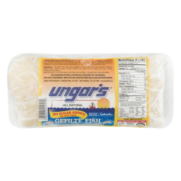 Punaluu Bakery Ungar's No Sugar Gefilte Fish
