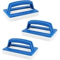 thumbnail image 1 of WideSmart Juego de limpieza de piscina de 3 piezas, cepillos de esponja para piscina, cepillo de esponja, línea de agua, cepillo de limpieza de piscina, cepillo de plástico para limpiar la pared de, 1 of 5