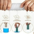 thumbnail image 7 of Tutuviw 12 Pcs Tummy Liners for Sweat Rash Cotton Under Belly Sweat Liners Plus Size Under Belly Perspiration Absorber Pads Belly Band for Skin Rash Belly Pad Band for Skin Rash - White, 7 of 7