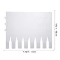 thumbnail image 2 of 10pcs Bases de flores Bouquet de plástico Soportes de marco de flower Packaging Stands, 2 of 5