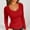 Red, variant on SwiftWear Women's Slim-Fit Long Sleeve T-Shirt Scoop Neck Going Out Basic Top Soft Stretch Knit Layering Tee for Fall and Winter Daily Wear​, Red