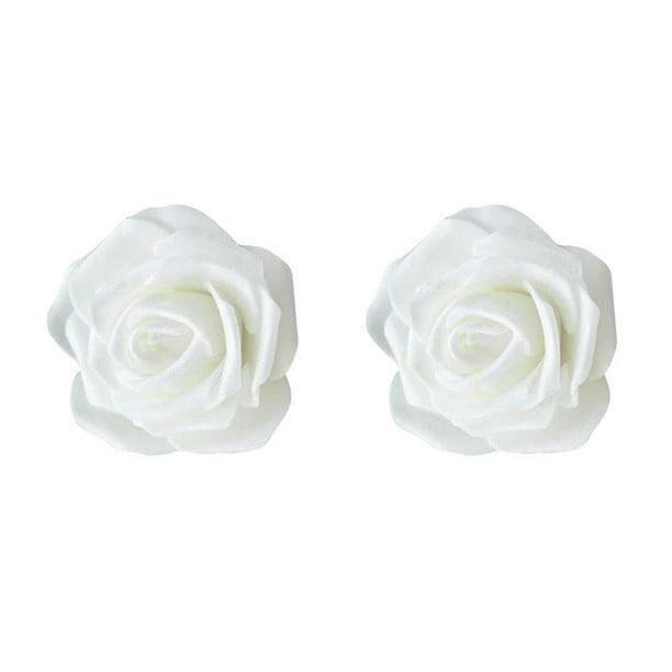 Flores biónicas artificiales Inteprter 50 piezas PE espuma simulación Rosa